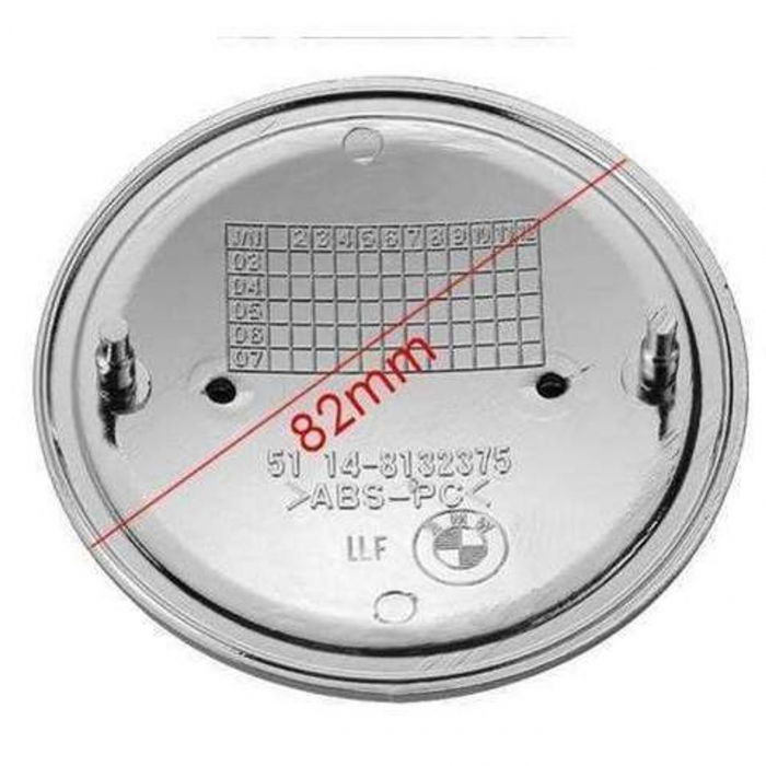 Emblema BMW capota sau portbagaj 82mm sau 74mm (51 14-8132375) [9]