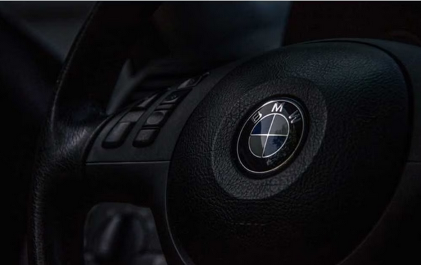 Emblema auto-adeziva BMW volan 45mm [4]