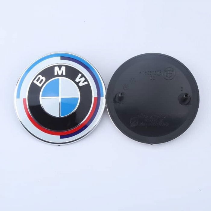 Emblema BMW capota sau portbagaj 82mm sau 74mm (8 132375 05) [3]