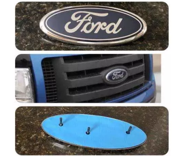 Emblema Ford 230mm X 90mm Parrilla original lobo  AA8Z-9942528-A [3]