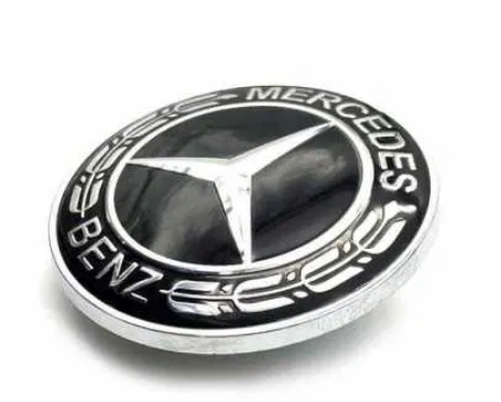 Emblema Mercedes Benz, montare capota, 57mm, A2048170616 [3]