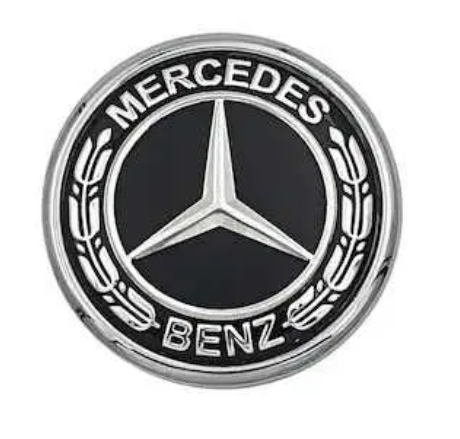 Emblema Mercedes Benz, montare capota, 57mm, A2048170616 [2]