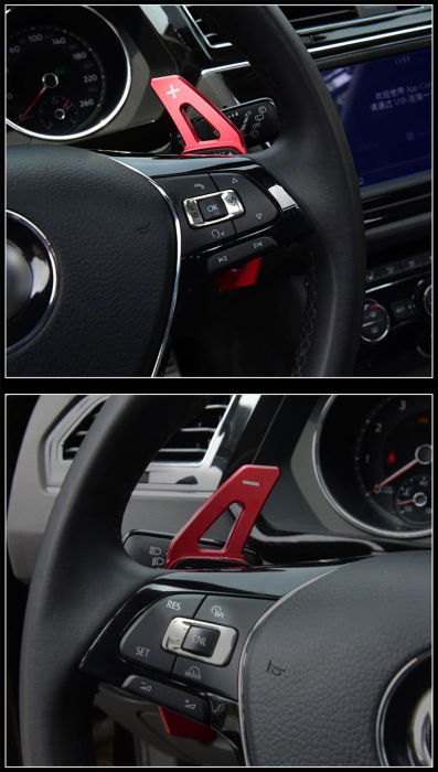 Set 2 padele volan pentru VW, Shift Paddle, VW Tiguan MK2 VW Golf7/8 MK7/8 Variant Alltrack MK7 T-Cross Passat B8 [5]