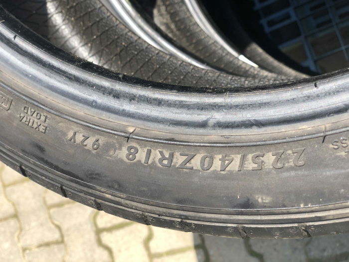 set 2 anvelope 225/40 R18  sh vara Dunlop 6mm cu garantie [6]