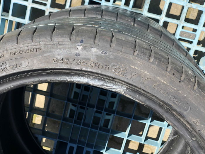 set 2 anvelope 245/35 R18  sh vara Michelin 6mm cu garantie [5]