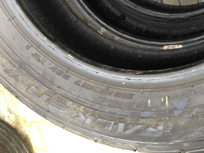 set 2 anvelope 215/65 R17 sh vara Falken 5mm cu garantie [4]