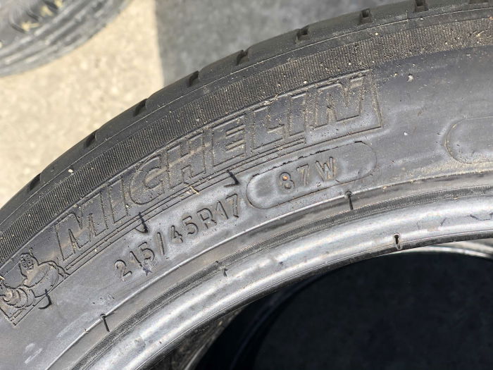 set 2 anvelope 215/45 r17 sh vara Michelin 6mm cu garantie [5]