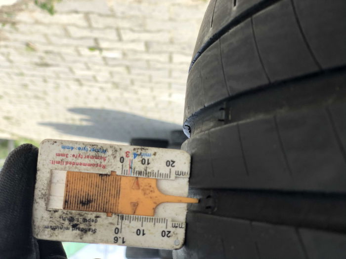 set 2 anvelope 215/45 r17 sh vara Michelin 6mm cu garantie [7]