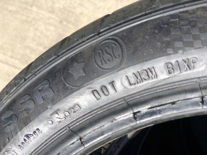 set 2 anvelope 205/45 R17 Runflat sh vara Continental 6.5mm cu garantie [7]