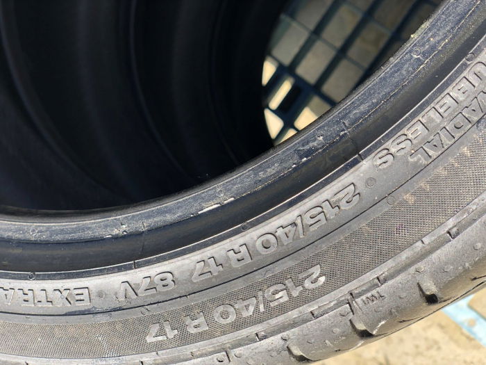 set 4 anvelope 215/40 R17 sh vara Continental 6.5mm cu garantie [4]