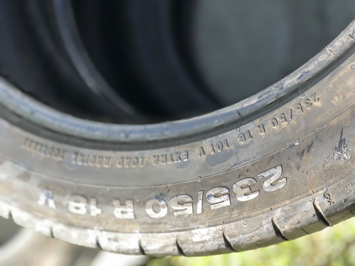 set 2 anvelope 235/50 R18  sh vara Continental 7mm cu garantie [4]