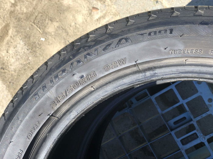 set 2 anvelope 215/50 R18 sh vara Bridgestone 5mm cu garantie [6]