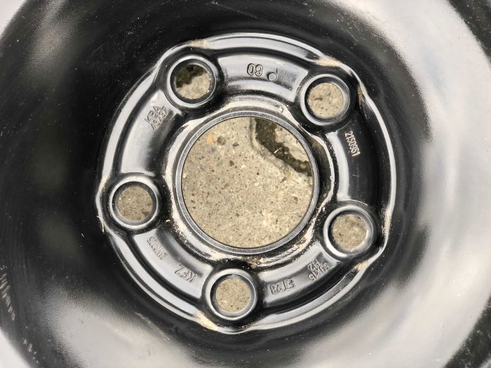 Jante tabla rezerva Audi sh R15 ET28 5x110 5JX15H2 KBA 43737 cu garantie [2]