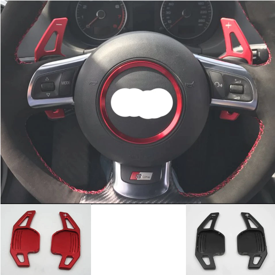 Set 2 padele volan pentru Audi, Shift Paddle, Audi A3 S3 A4 S4 B8 A5 S5 A6 S6 A8 Q5 Q7 TT [5]