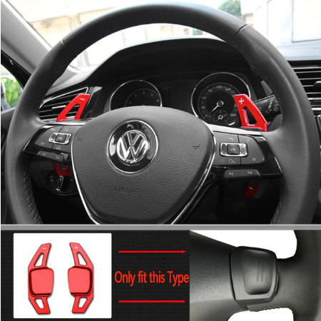 Set 2 padele volan pentru VW, Shift Paddle, VW Tiguan MK2 VW Golf7/8 MK7/8 Variant Alltrack MK7 T-Cross Passat B8 [7]