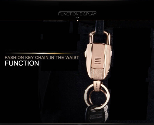 Breloc multifunctional tip bricheta cu incarcare usb, zinc roz prafuit [6]