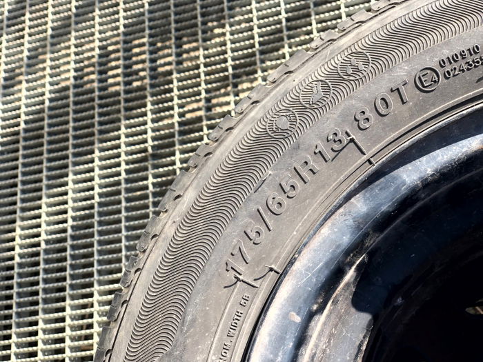 Roata rezerva VW sh 175/65 R13 80T vara Radial 8mm SH + 4x100 5.5JX13H2 ET43 6N0601027D [6]