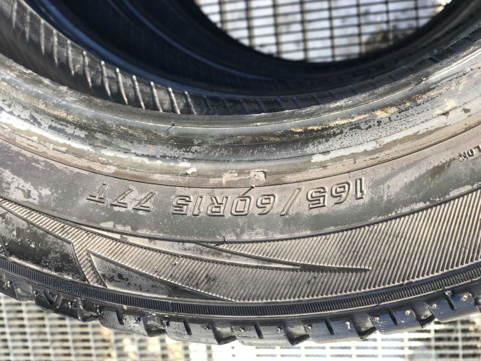 set 4 anvelope 165/60 R15 77T sh iarna Falken 6.5mm cu garantie [5]