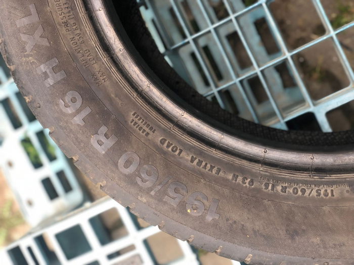 Anvelopa 195/60 R16 93H XL sh vara Continental 6mm cu garantie [5]