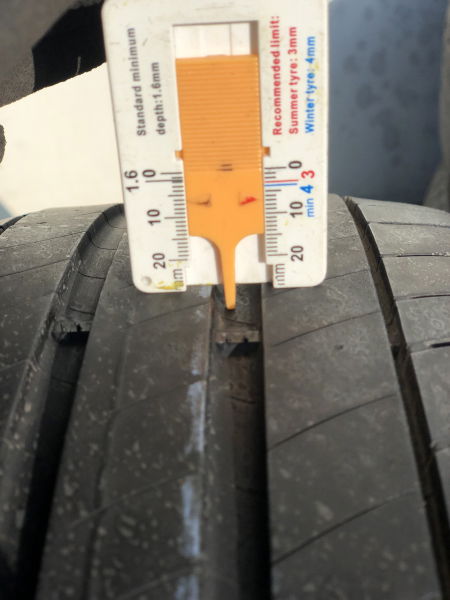 set 2 anvelope 205/45 R17 sh vara Michelin 6.5mm cu garantie  [6]