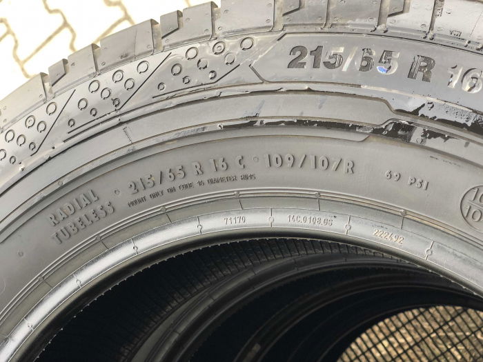 set 4 anvelope 215/65 R16C 109/107R sh vara Continental 6mm cu garantie [5]