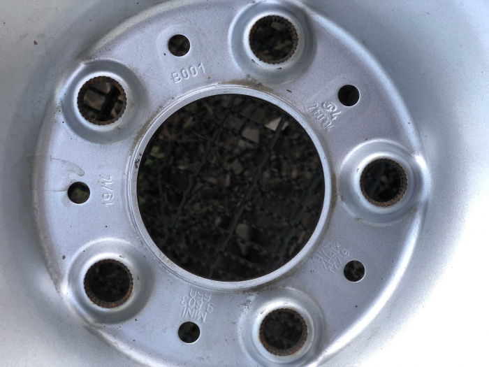 set 4 jante tabla MINI Cooper 5x120 61/2JX16H2 S46 ET46 R16 cu senzori [2]