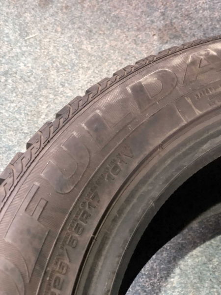 set 2 anvelope 225/55 R17 sh iarna Fulda 6mm cu garantie [3]