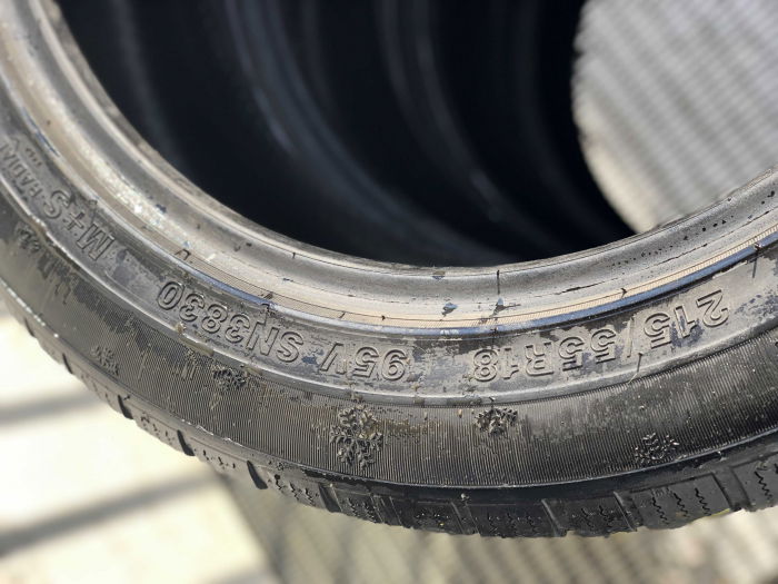 set 4 anvelope 215/55 R18 95V sh iarna Sunny 7mm cu garantie [4]