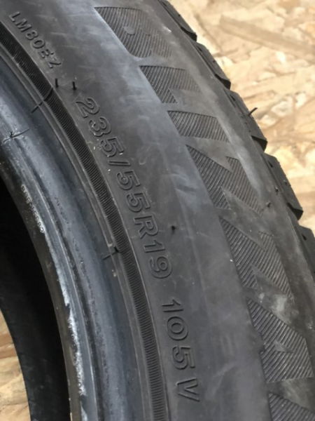 set 2 anvelope 235/55 r19 sh iarna Bridgestone 7mm cu garantie [5]