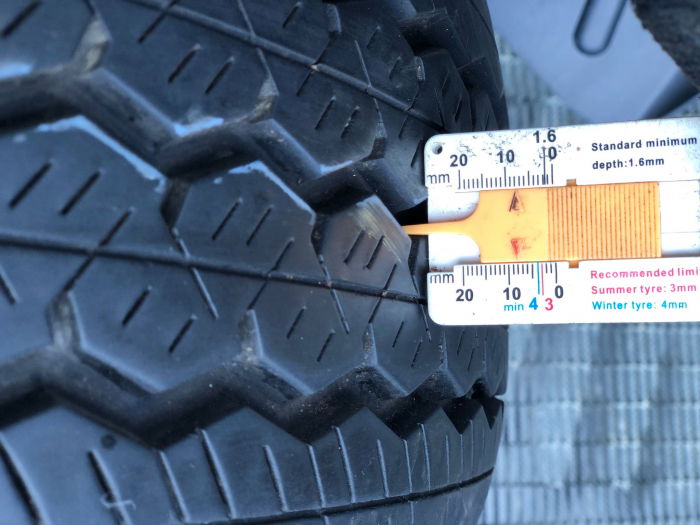 Anvelopa 235/65 R16C 115/113R sh vara M+S Goodride 8mm cu garantie [6]