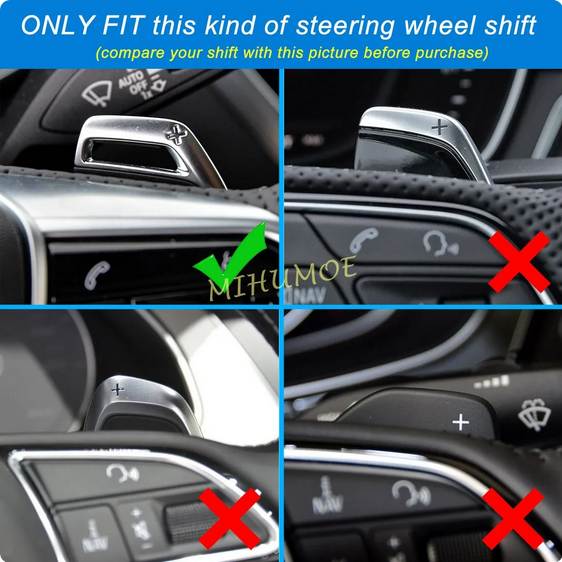 Set 2 padele volan pentru Audi, Shift Paddle, RS3 RS4 RS5 RS6 RS7 RS e-tron GT 2020-2023 [5]