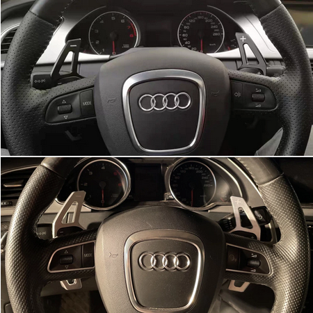 Set 2 padele volan pentru Audi, Shift Paddle, Audi A3 S3 A4 S4 B8 A5 S5 A6 S6 A8 Q5 Q7 TT [7]
