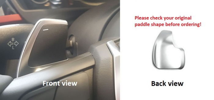 Set 2 padele volan pentru BMW, Shift Paddle, BMW F30 F31 F32 F10 F20 F22 F15 F16 X1 X3 X4 X5 X6 [8]
