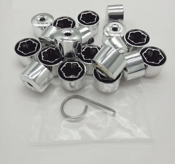 Set 20 capace prezoane pe 17 + cheie de scos capacele, VW/ Audi /Skoda [2]