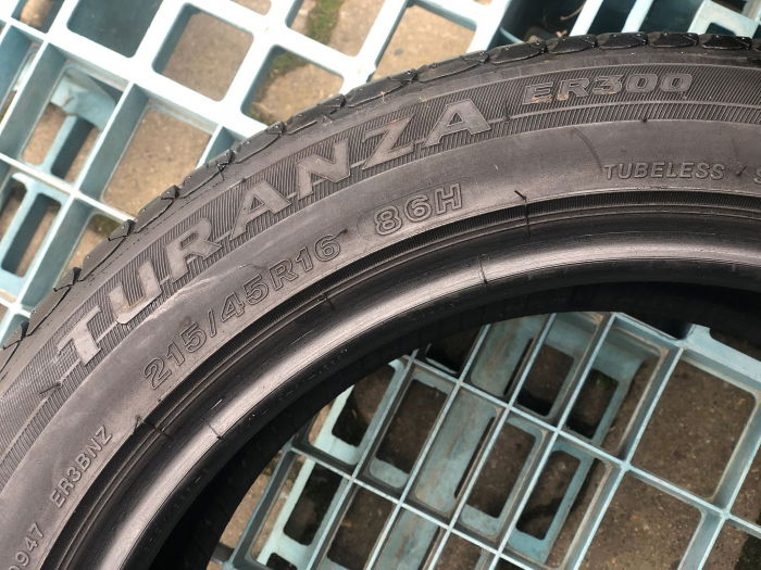 Anvelopa 215/45 R16 86H sh vara Bridgestone 7mm cu garantie [4]