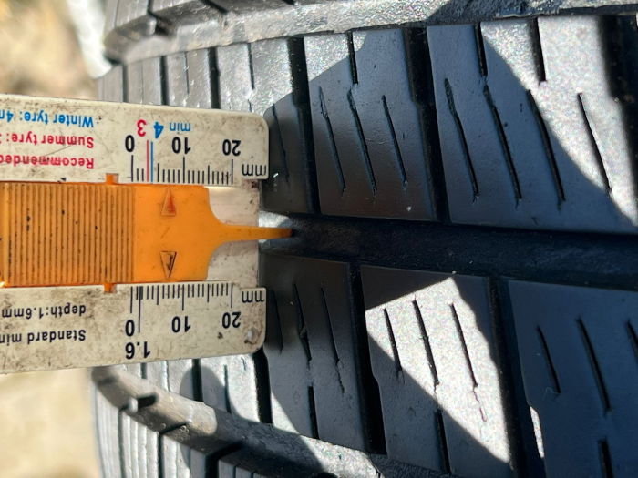 set 2 anvelope 195/75 R16C 107/105R sh iarna Hankook 6mm cu garantie [7]