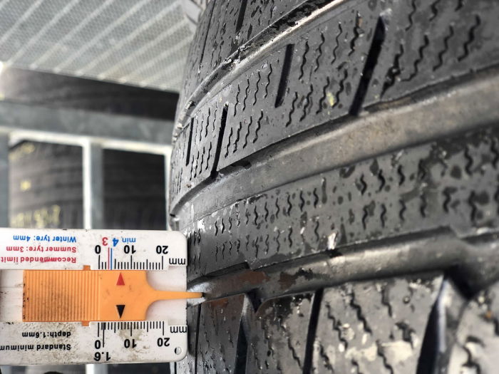 set 2 anvelope 215/55 R18 95V sh iarna Interstate 6mm cu garantie [7]