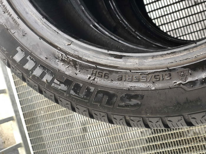 set 4 anvelope 215/55 R18 95H sh iarna Sunfull 7mm cu garantie [3]