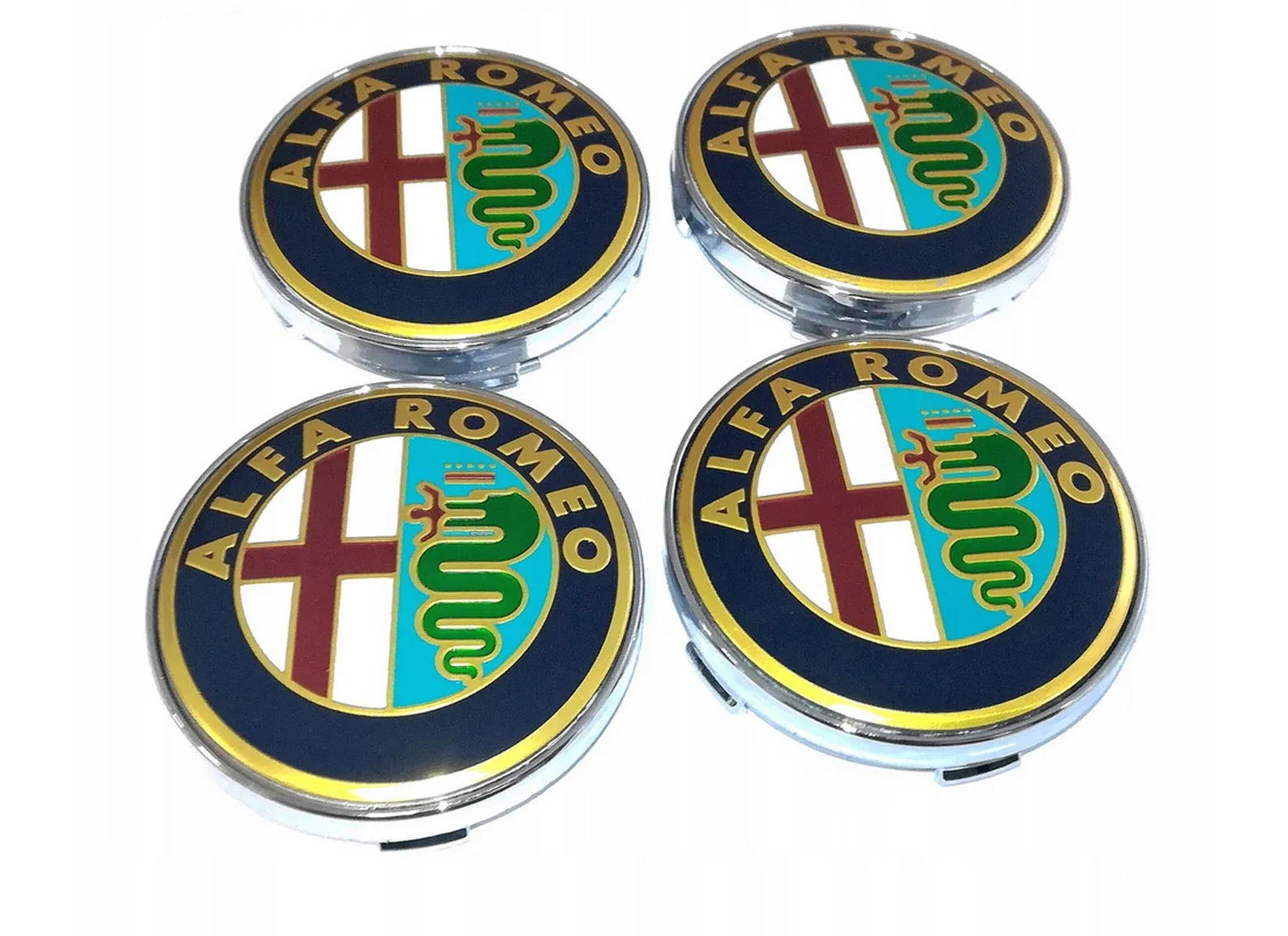Set 4 Capace jante aliaj Alfa Romeo 60mm [1]