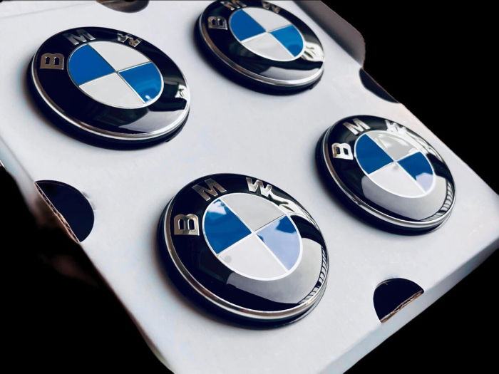 Set 4 capace jante aliaj BMW Floaring center caps - capace centrale plutitoare [4]