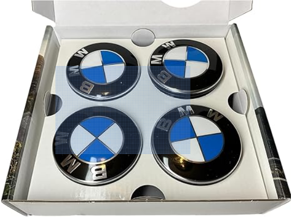 Set 4 capace jante aliaj BMW Floaring center caps - capace centrale plutitoare [6]