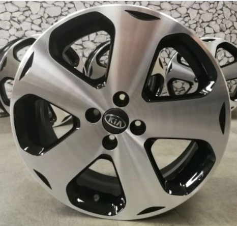set 4 Capace jante aliaj KIA 58mm C5314k58 [6]