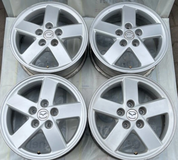 Set 4 Capace jante aliaj Mazda 56mm G22C37190A G22C-37-190A [6]