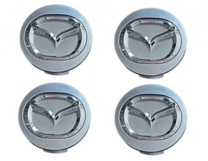 Set 4 Capace jante aliaj Mazda 57mm BBM237190 [1]