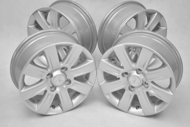 set 4 Capace jante aliaj Mitsubishi 60mm MR554097 [10]