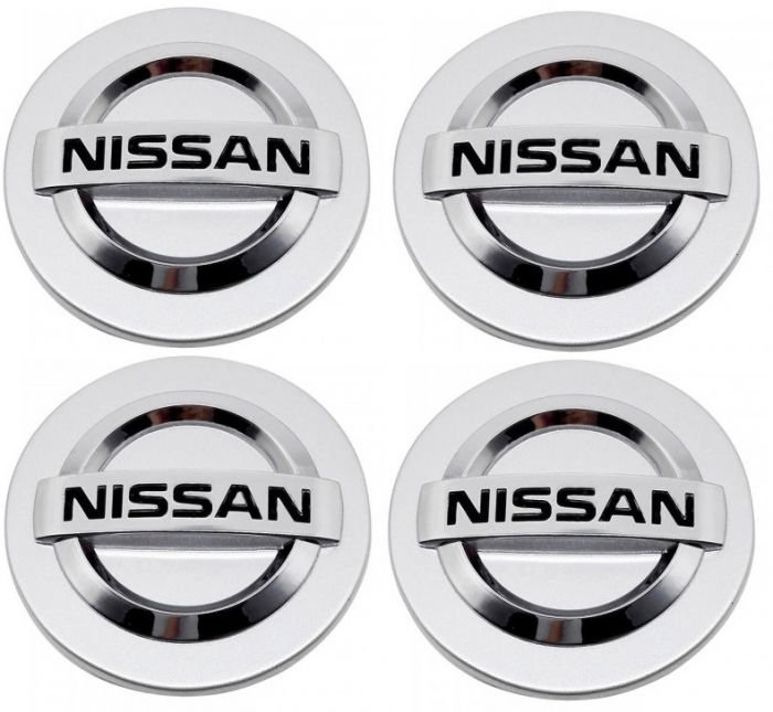 set 4 Capace jante aliaj Nissan model 3D [1]