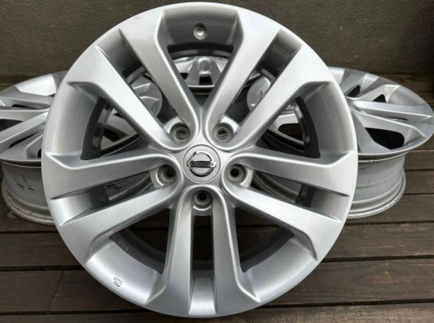 set 4 Capace jante aliaj Nissan model 3D [8]