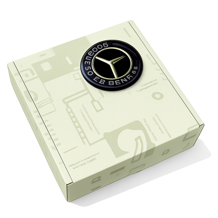 Capace jante plutitoare Mercedes Flat 75mm Full Black [1]