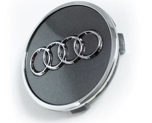 Set 4 capace jante aliaj roti Audi 61mm 4M0601170 [2]