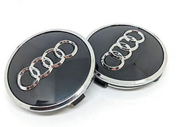 Set 4 capace jante aliaj roti Audi 61mm 4M0601170 [3]